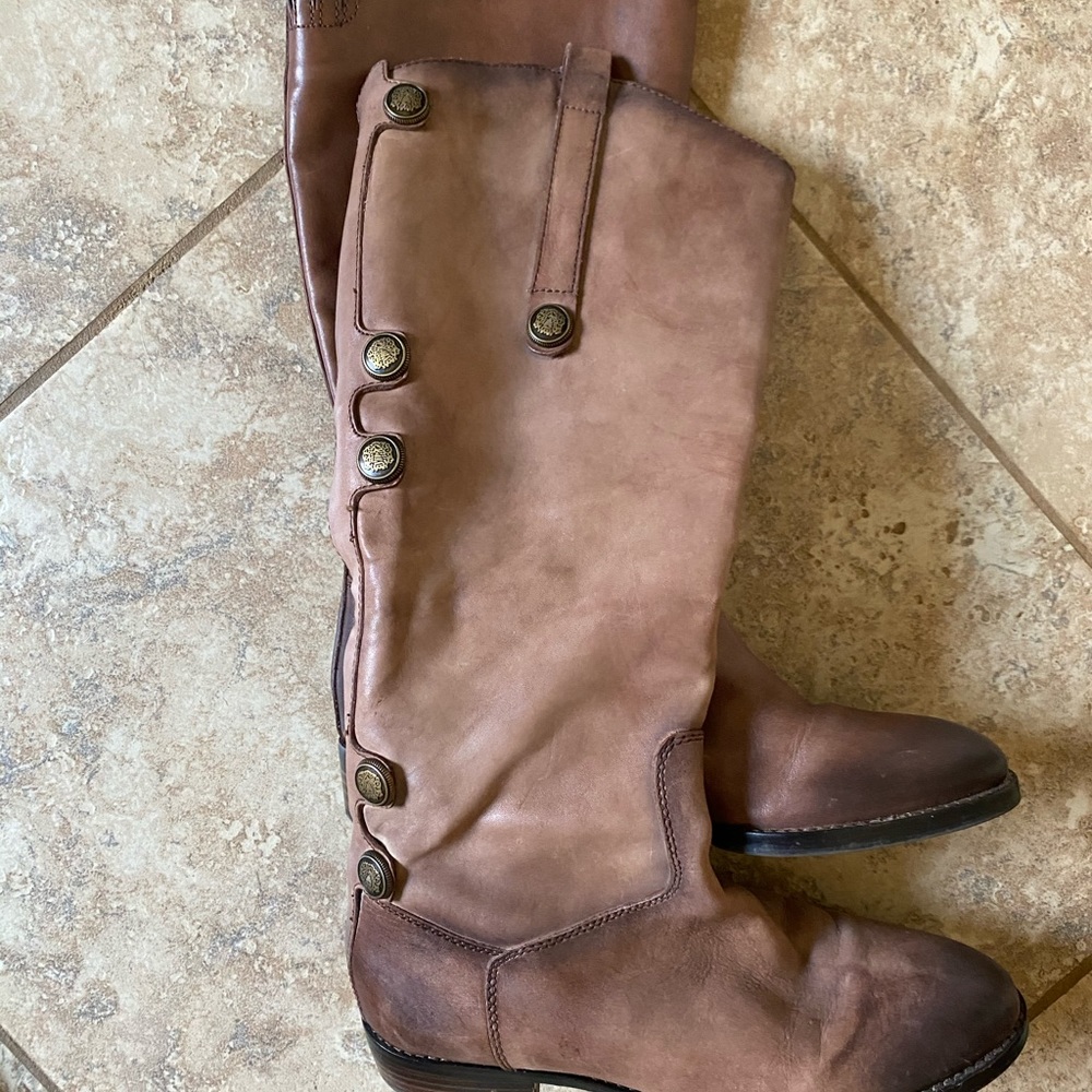 Arturo Chang Leather Riding Boots 8m